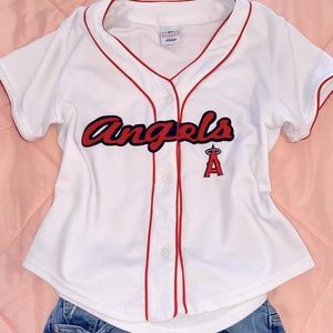 Los Angeles Angels Jersey Top baseball button down
